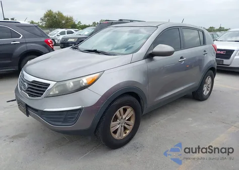 2012 Kia Sportage Lx from USA, damaged, VIN KNDPB3A25C7324986